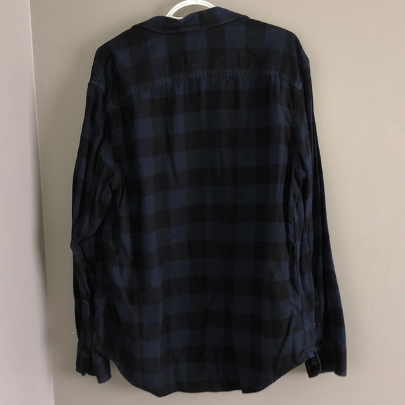 Black and Blue American Eagle Flannel - Picture 3 of 3